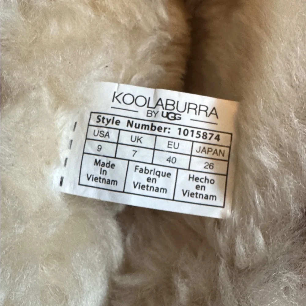 Koolaburra by UGG Suede Bow Tall Boots Victoria Chestnut SIZE US 9